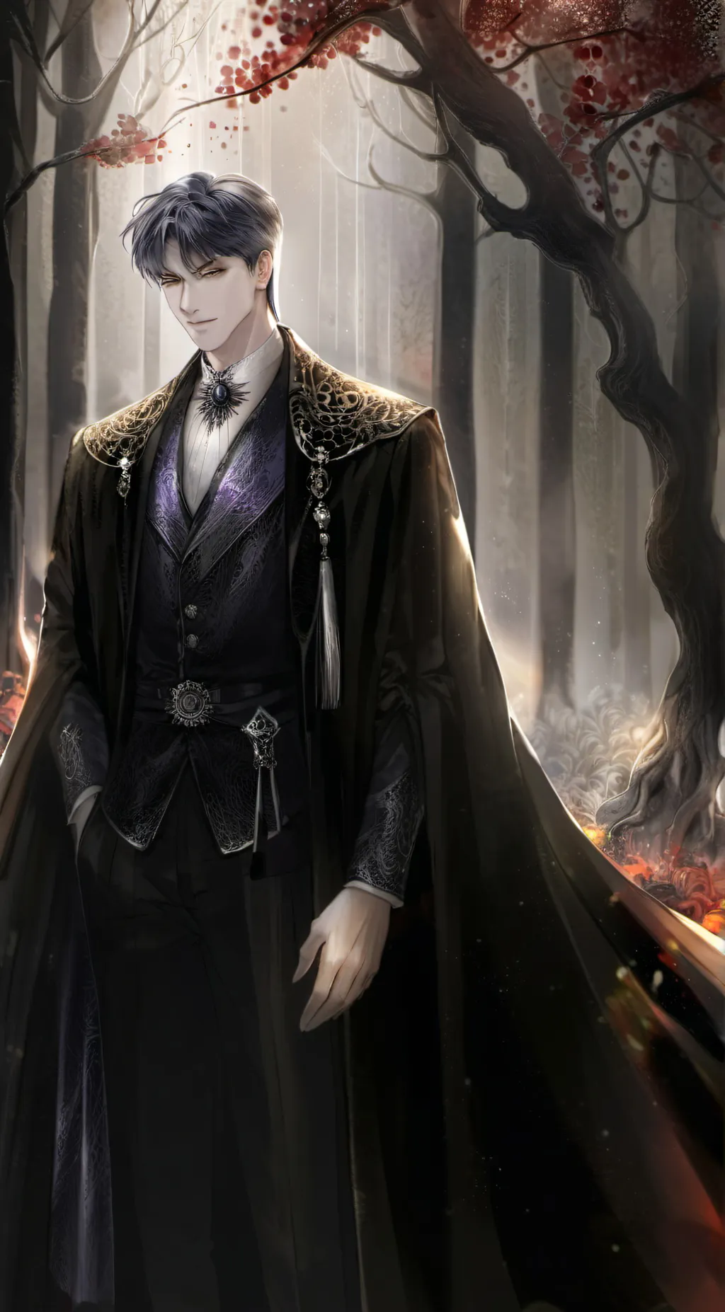 ai character: Kai  background