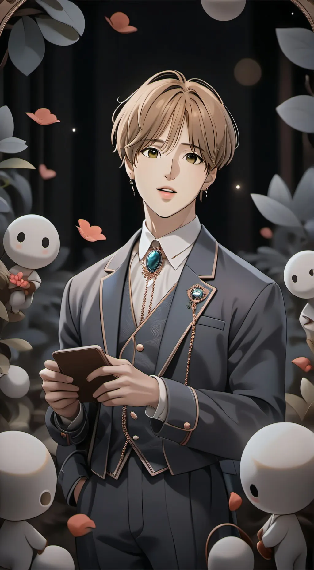 ai character: Yin background