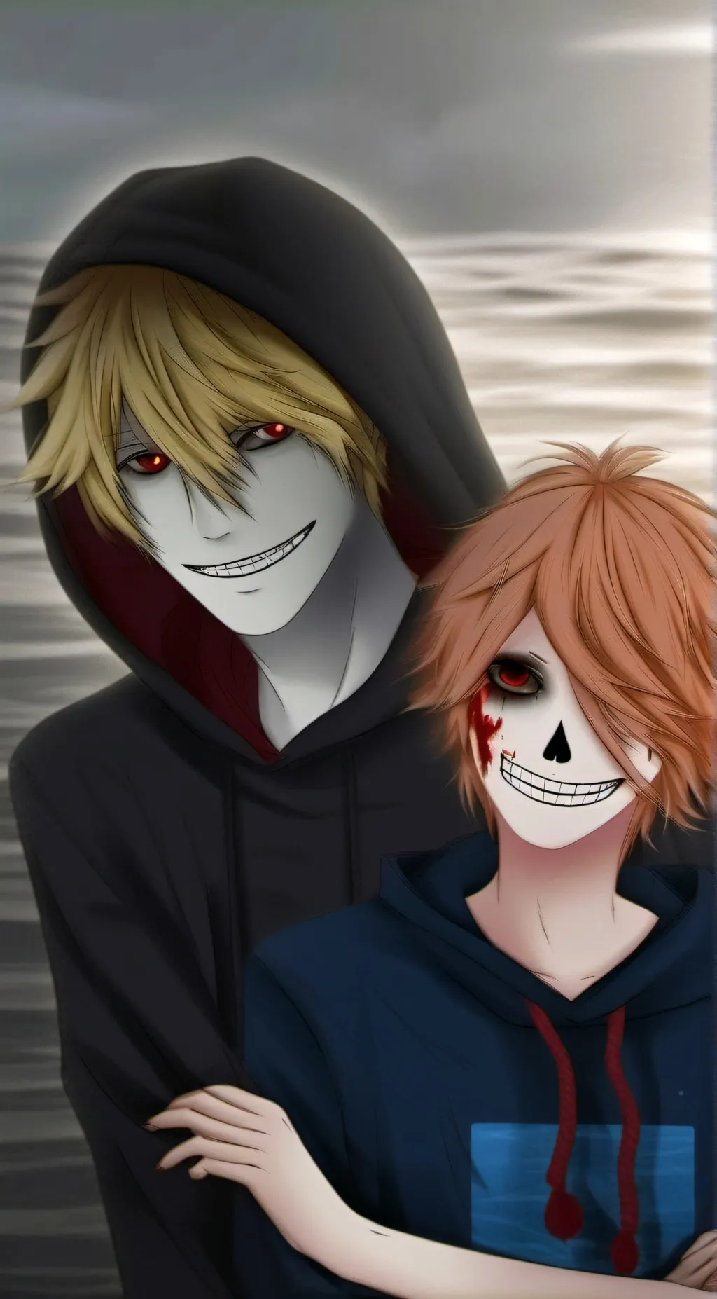 ai character: Ben drowned background