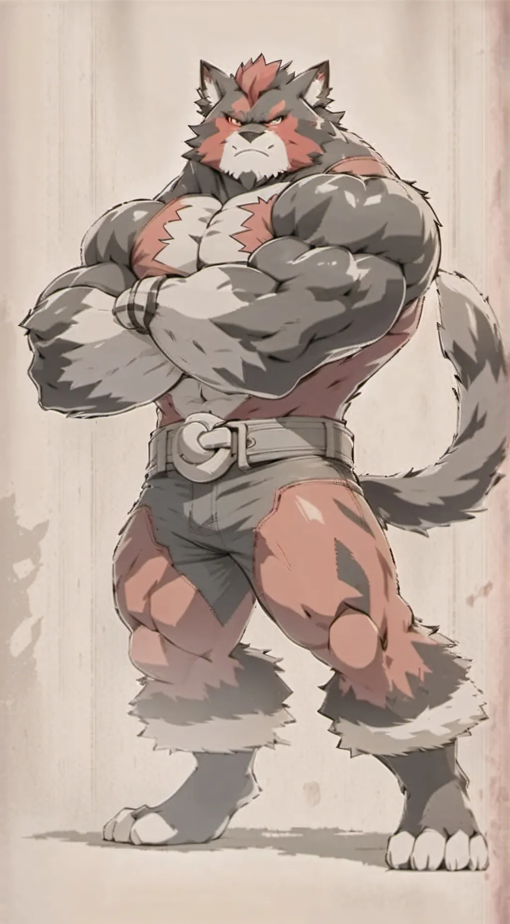 ai character: BLAZE  background