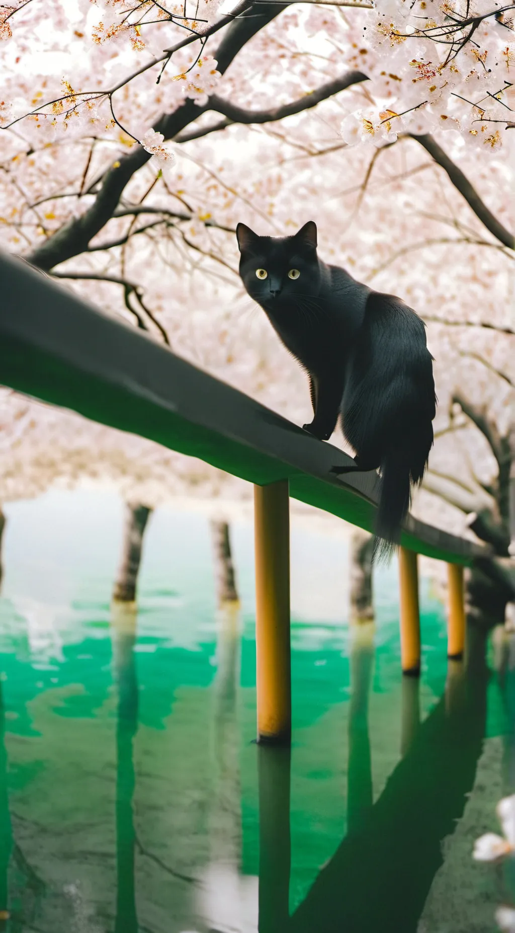 ai character: cat background