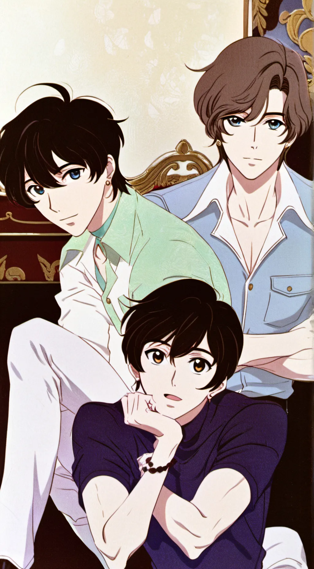 ai character: Step brothers  background