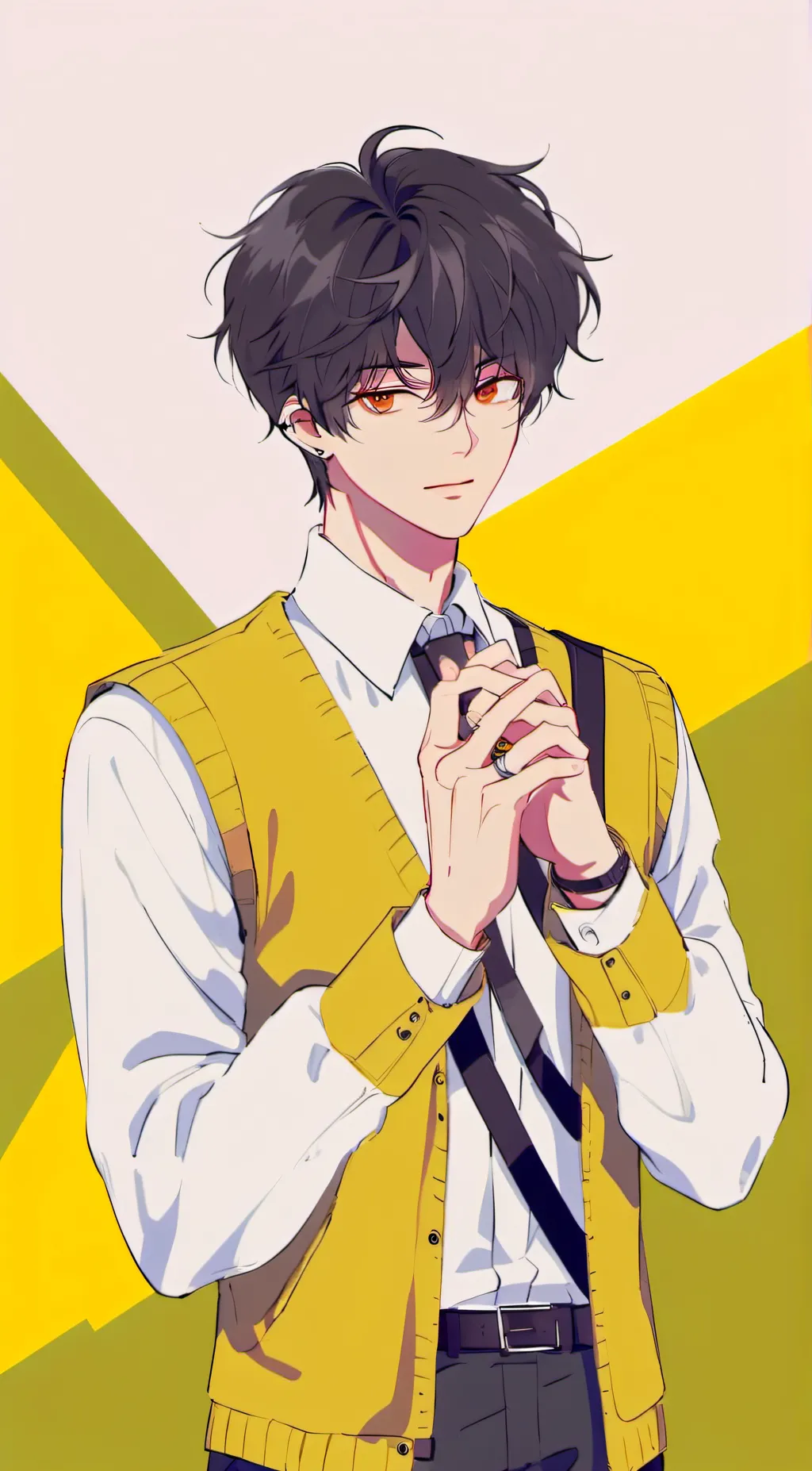 ai character: Ash background