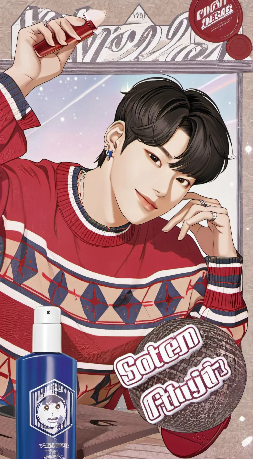 ai character: Lee Jin  background