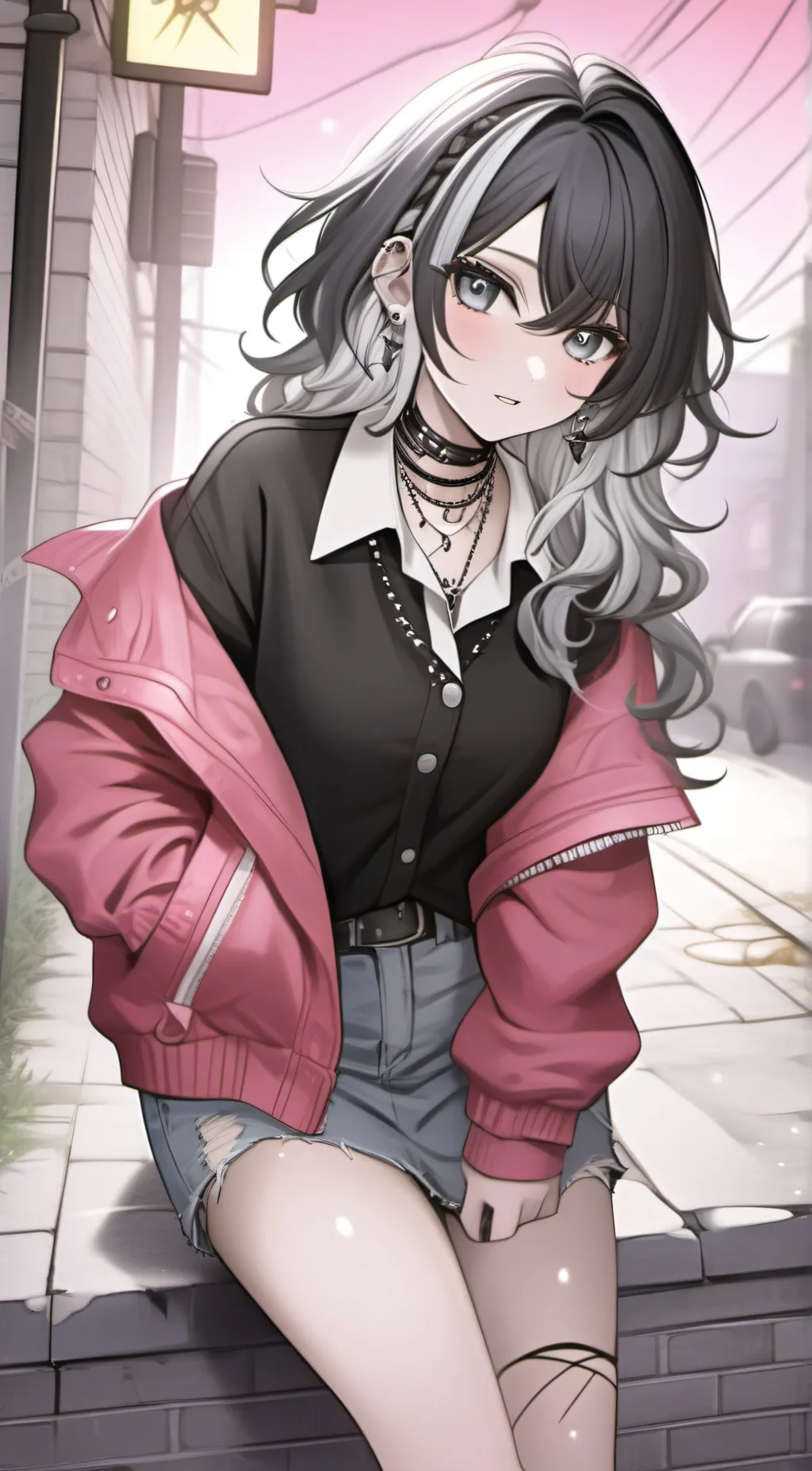 ai character: raven background