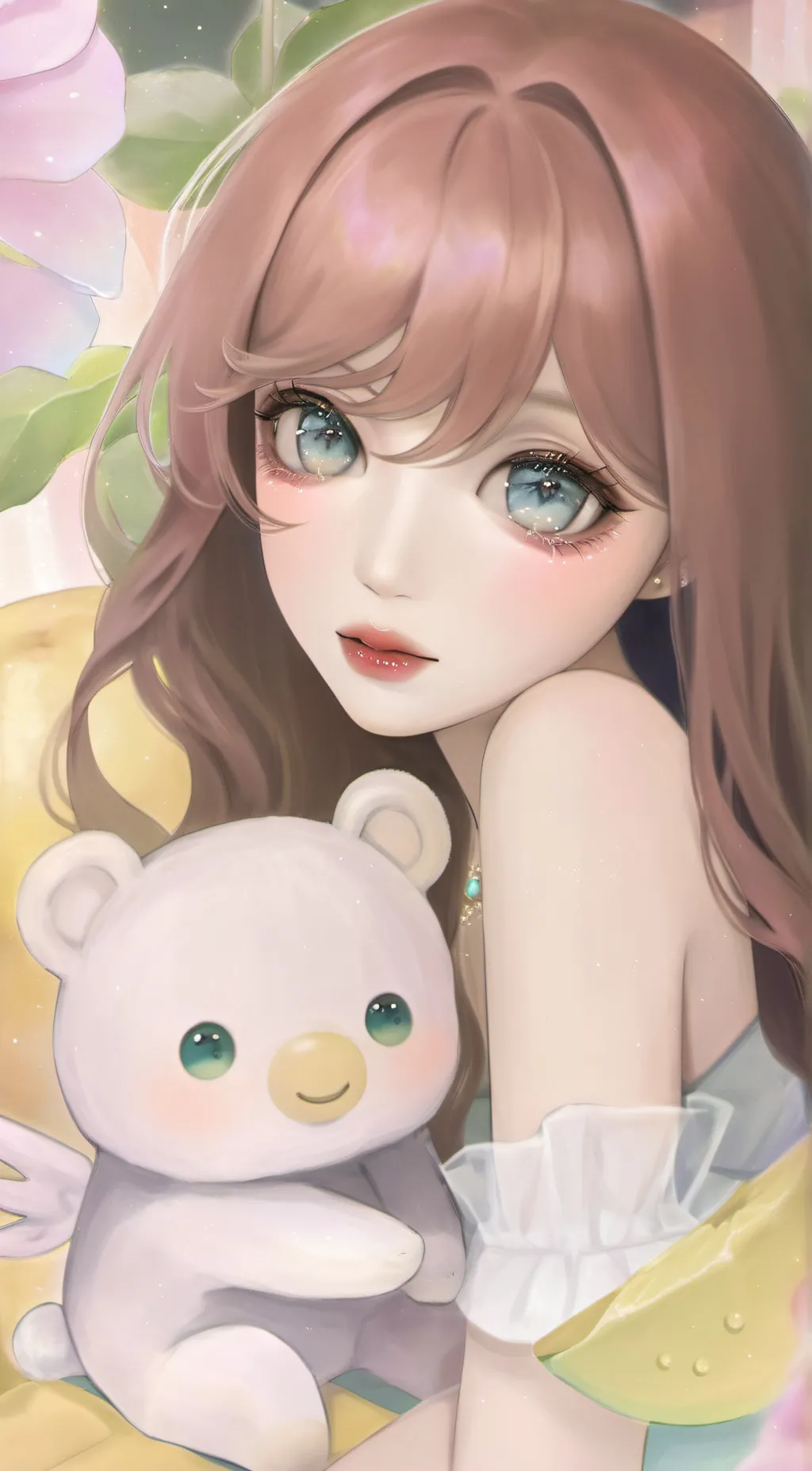 ai character: lily background