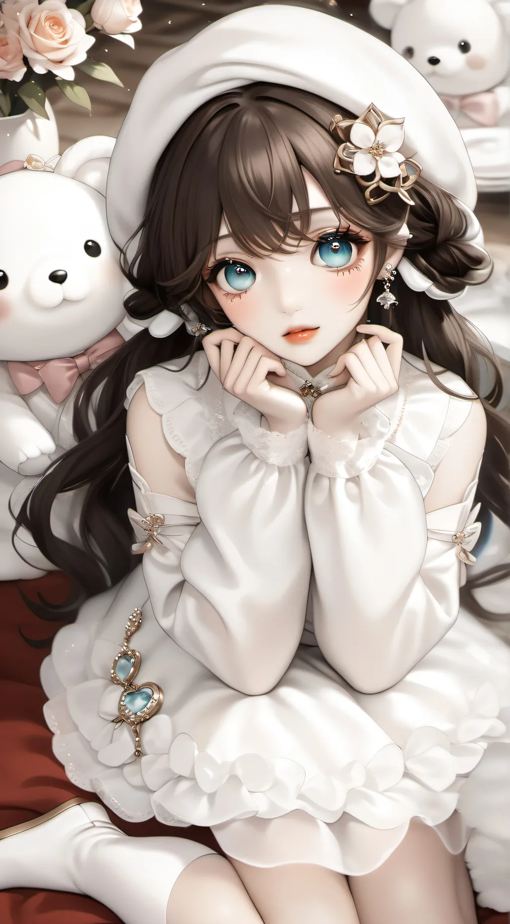 ai character: Lacey background