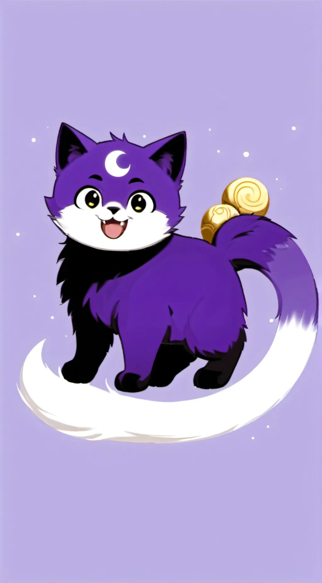 ai character: smiling critter's  background