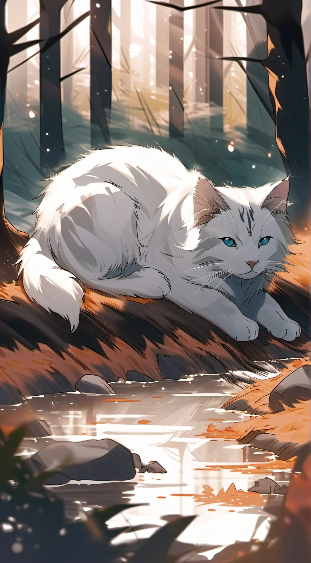 ai character: Cloudheart background