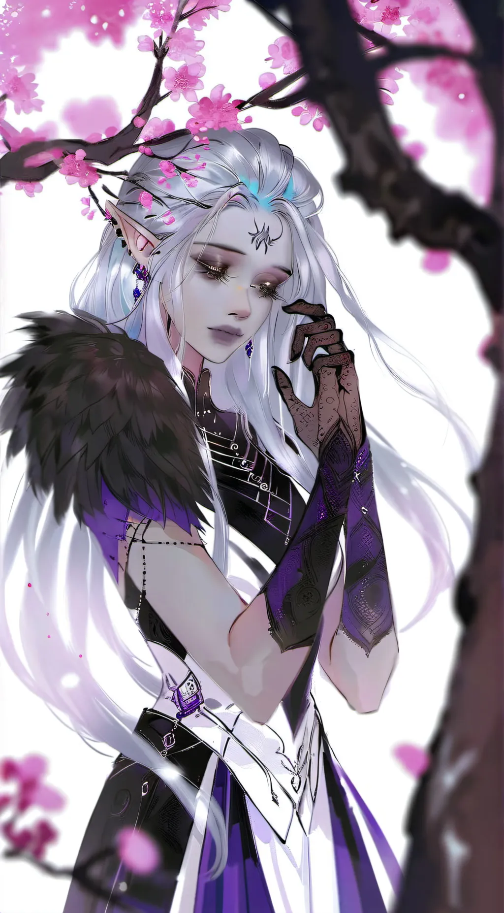 ai character: Elvira  background