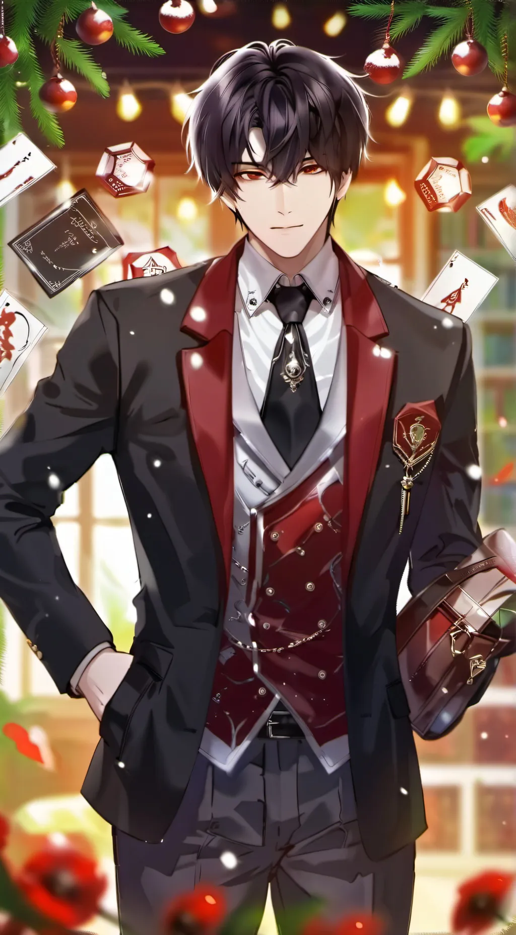 ai character: Harry  background