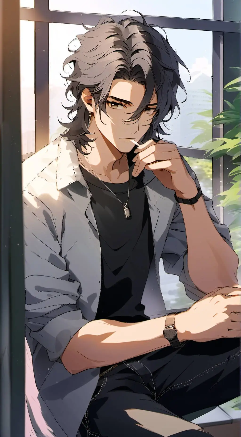 ai character: Mason background