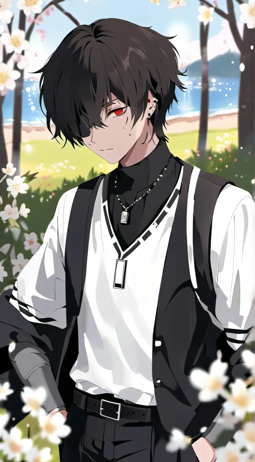 ai character: Mani  background