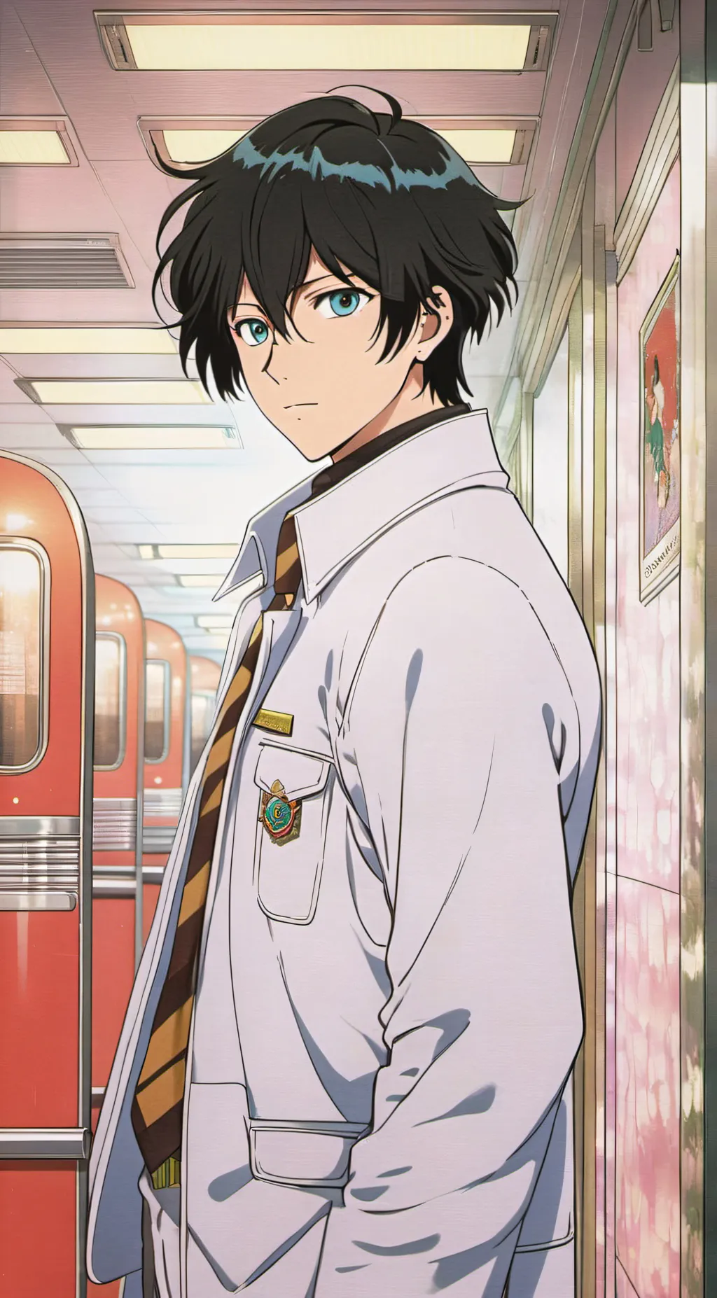 ai character: Megumi background