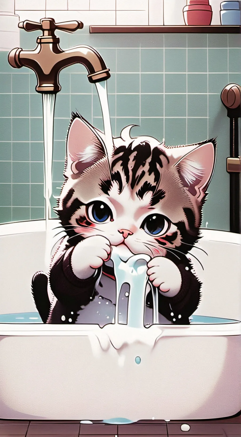 ai character: Cutie background