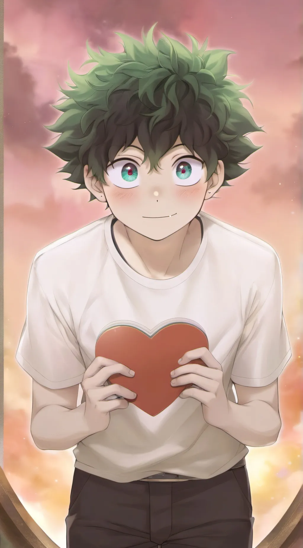 ai character: Deku background