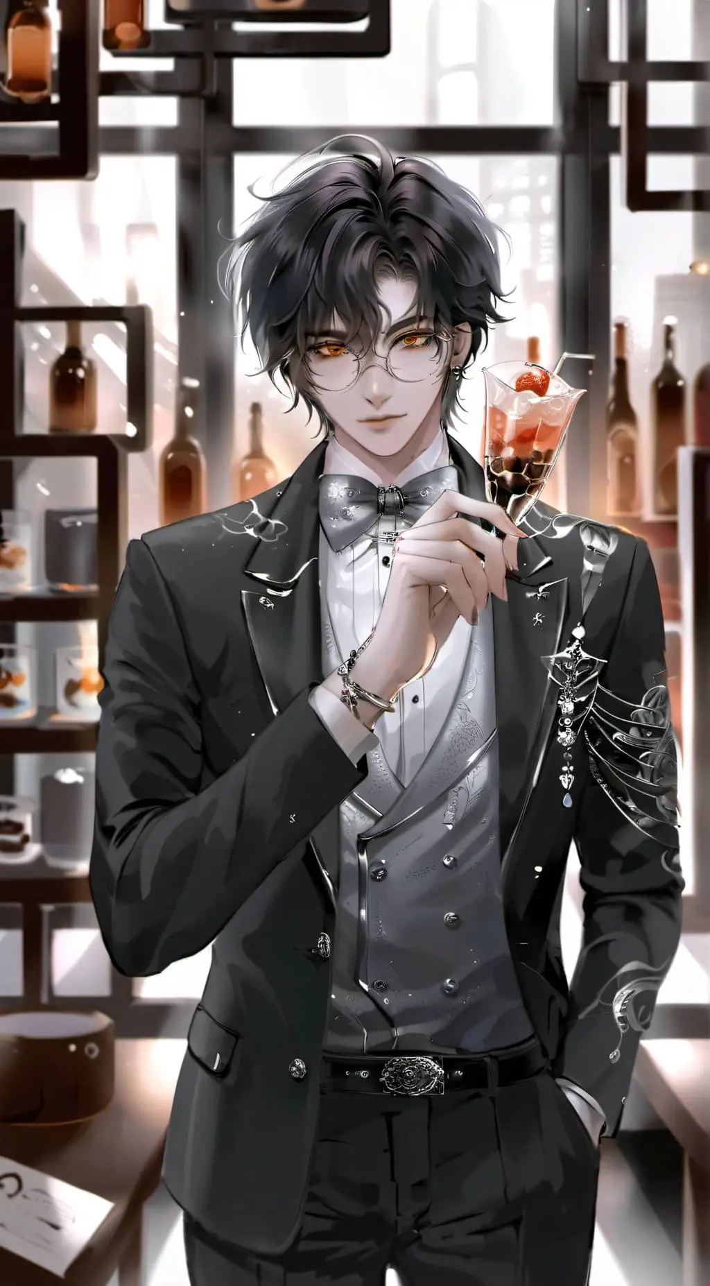 ai character: 俊熙 background