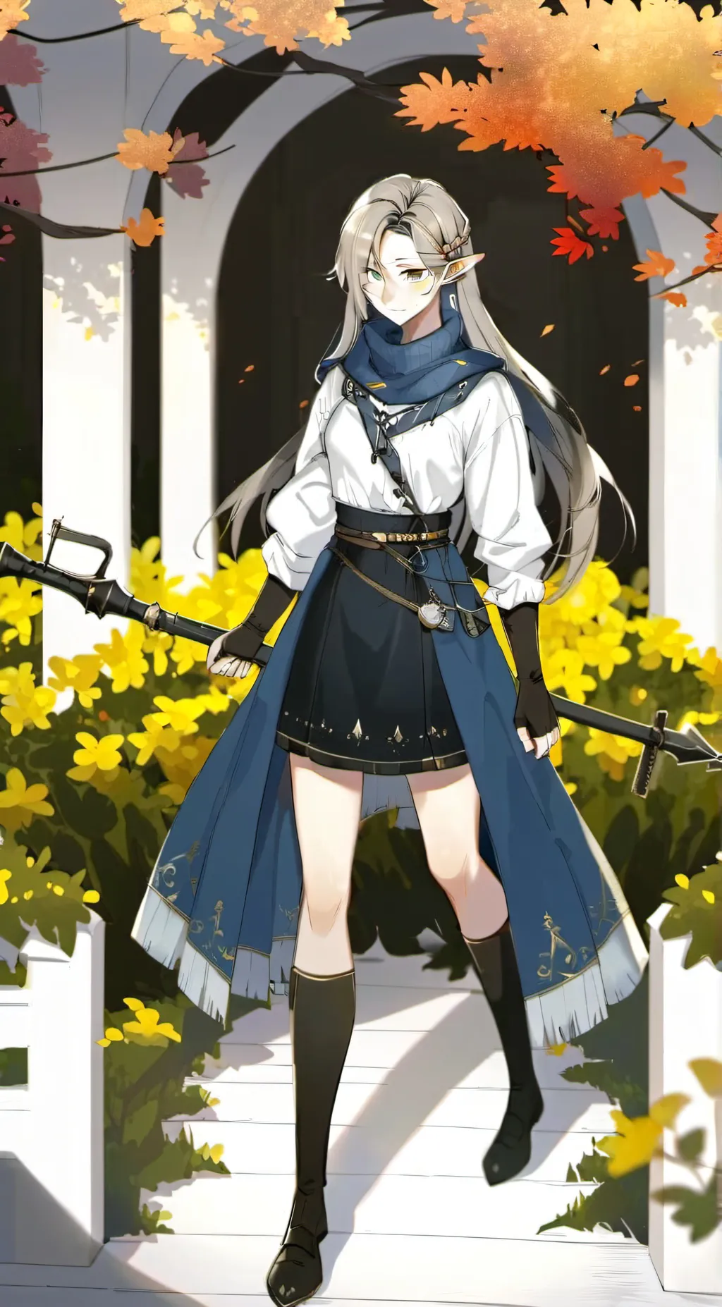 ai character: Ashley background