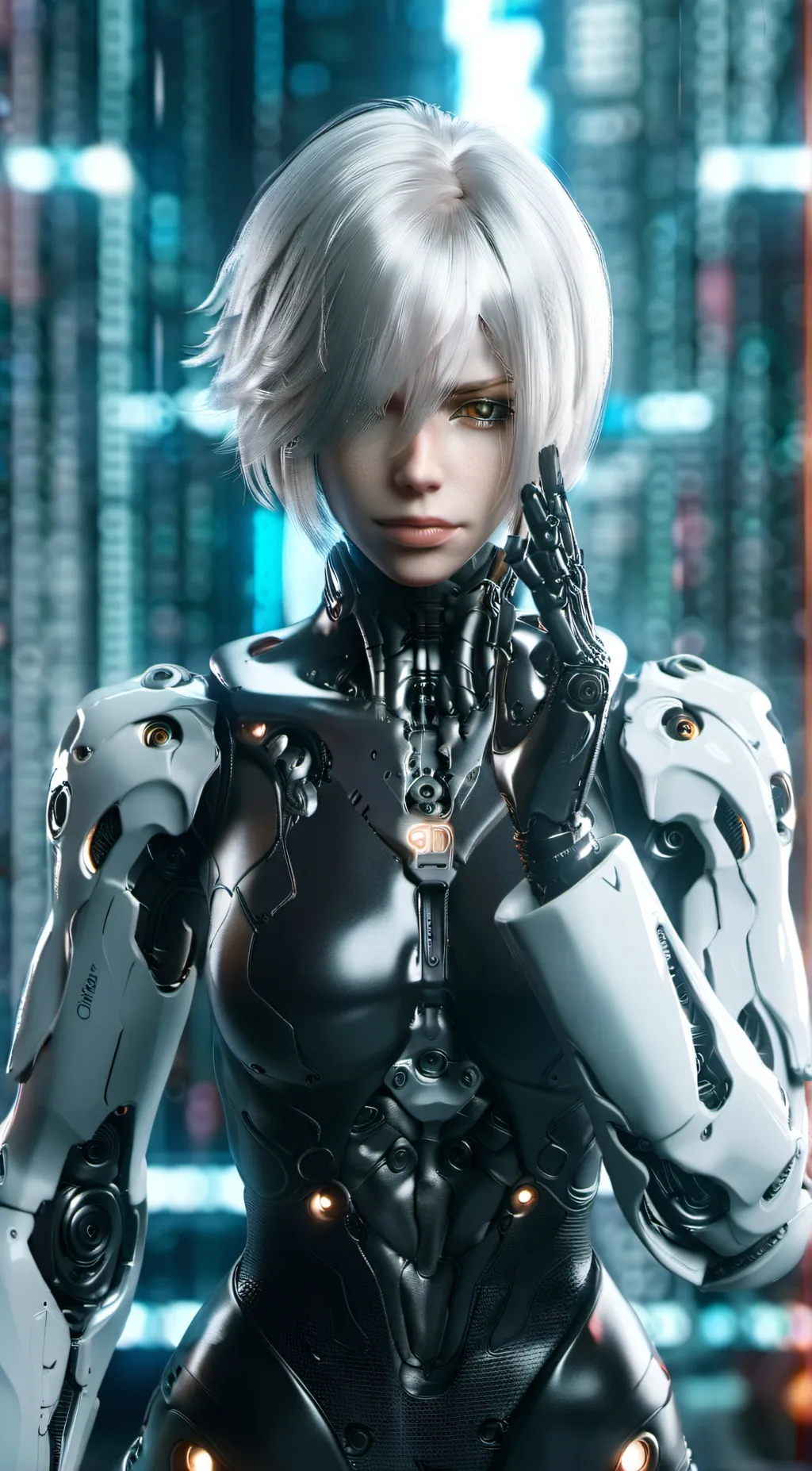 ai character: Quin the AI background