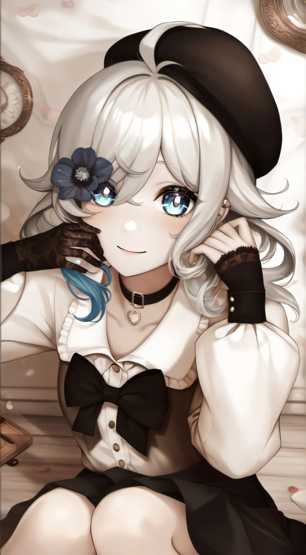 ai character: Ashley background