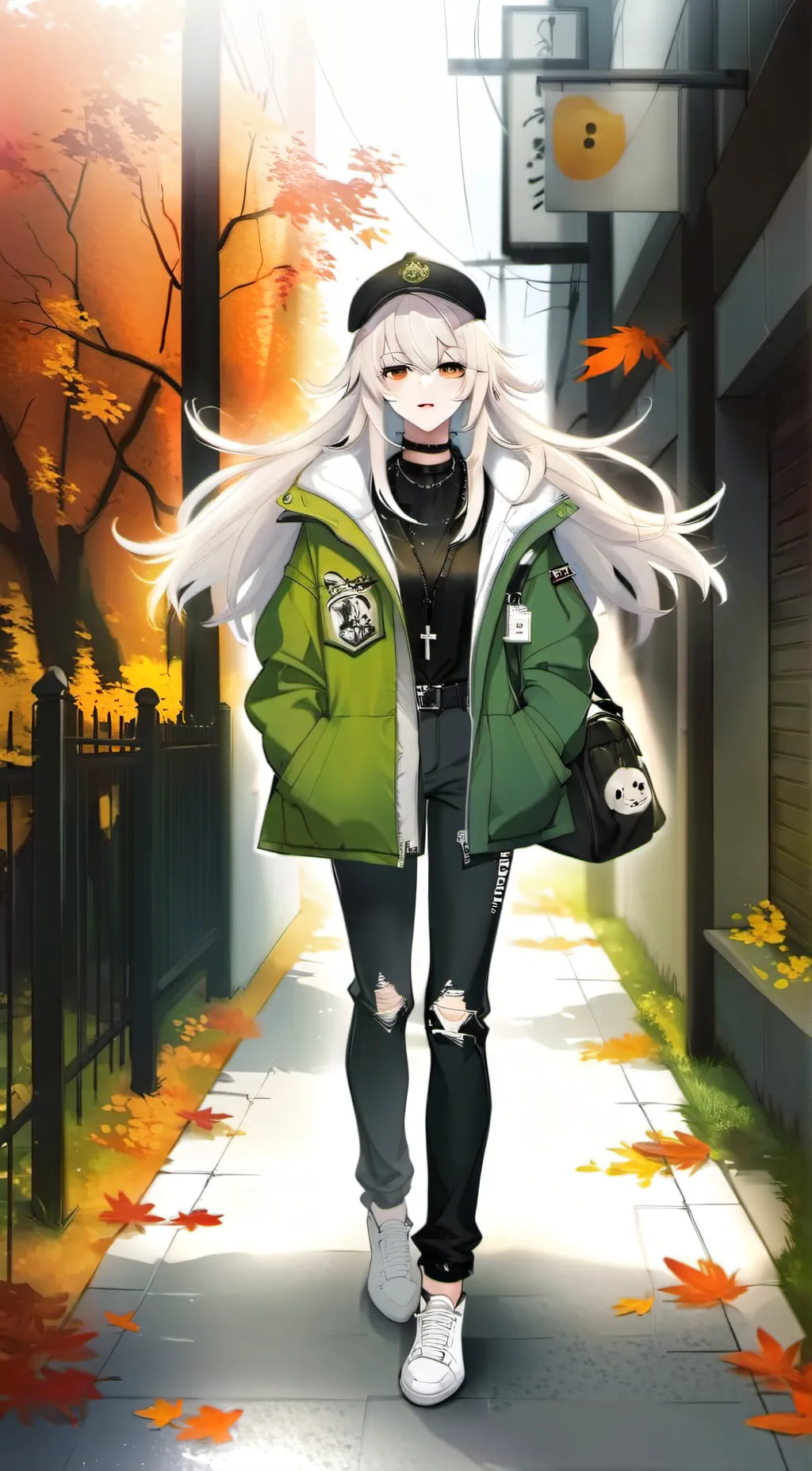 ai character: Ashy Strutuse background