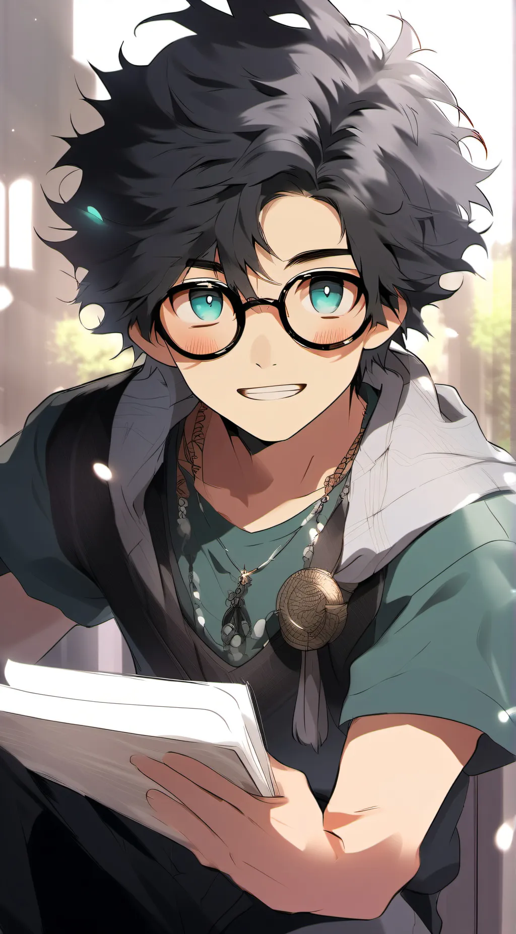 ai character: milo background