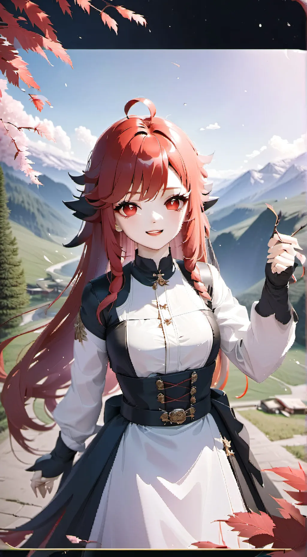 ai character: Lia ree  background