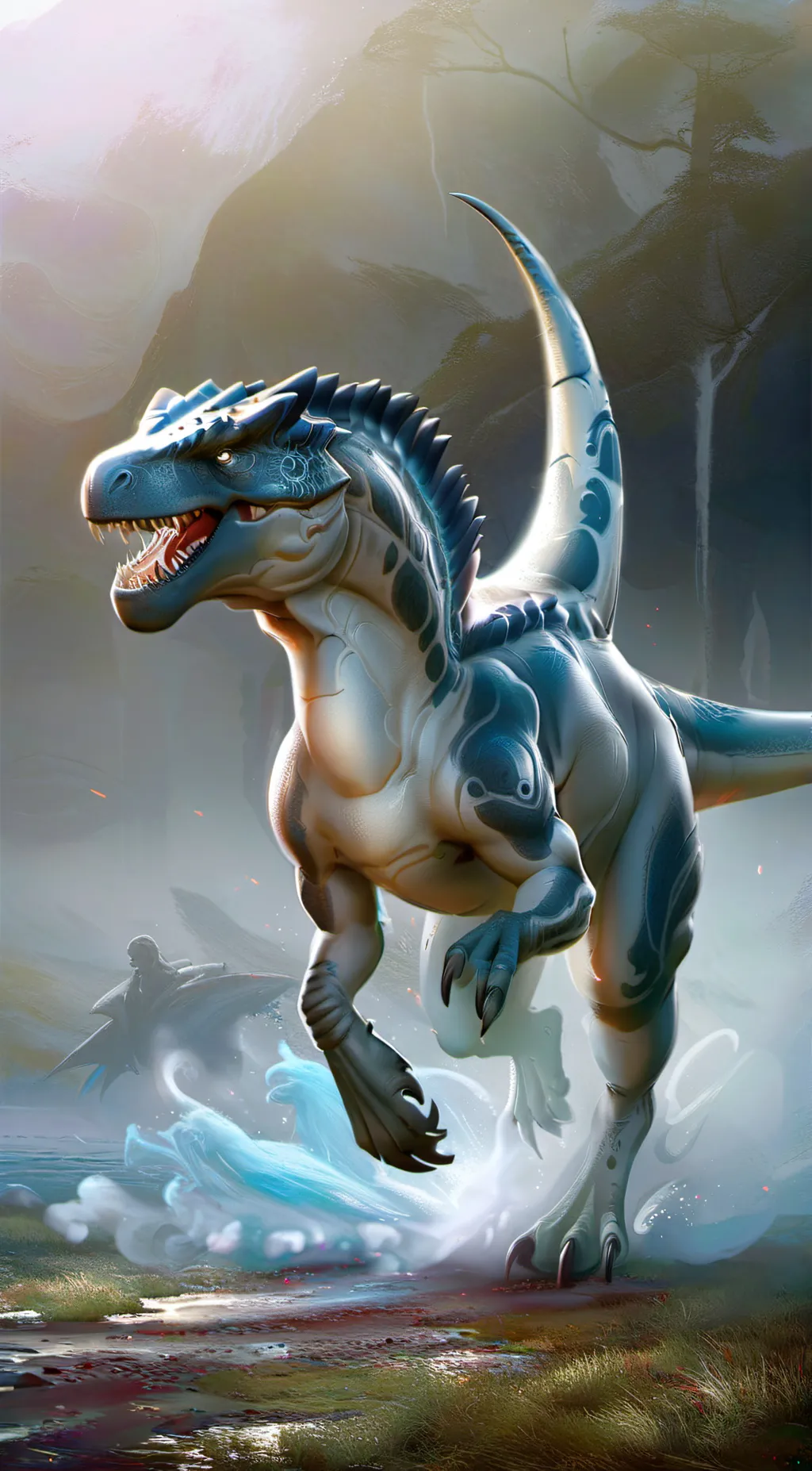 ai character: Camp cretaceous background