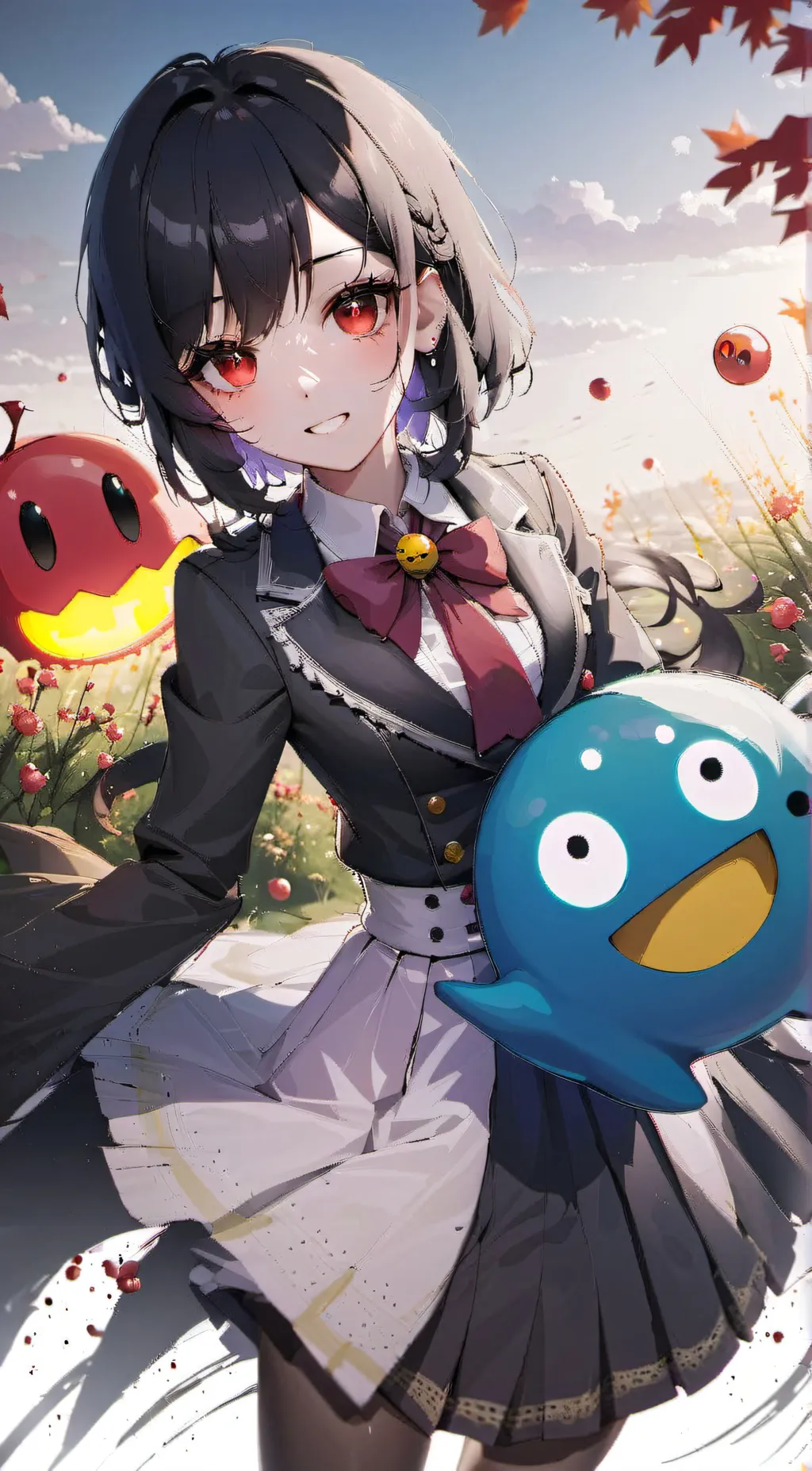 ai character: Blinky background