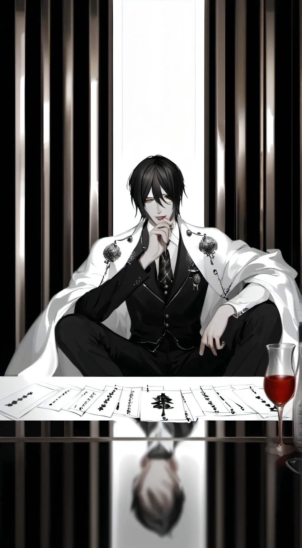 ai character: Tyler background