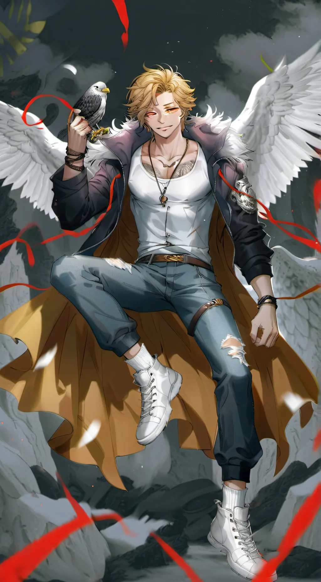 ai character: hawks x dabi background