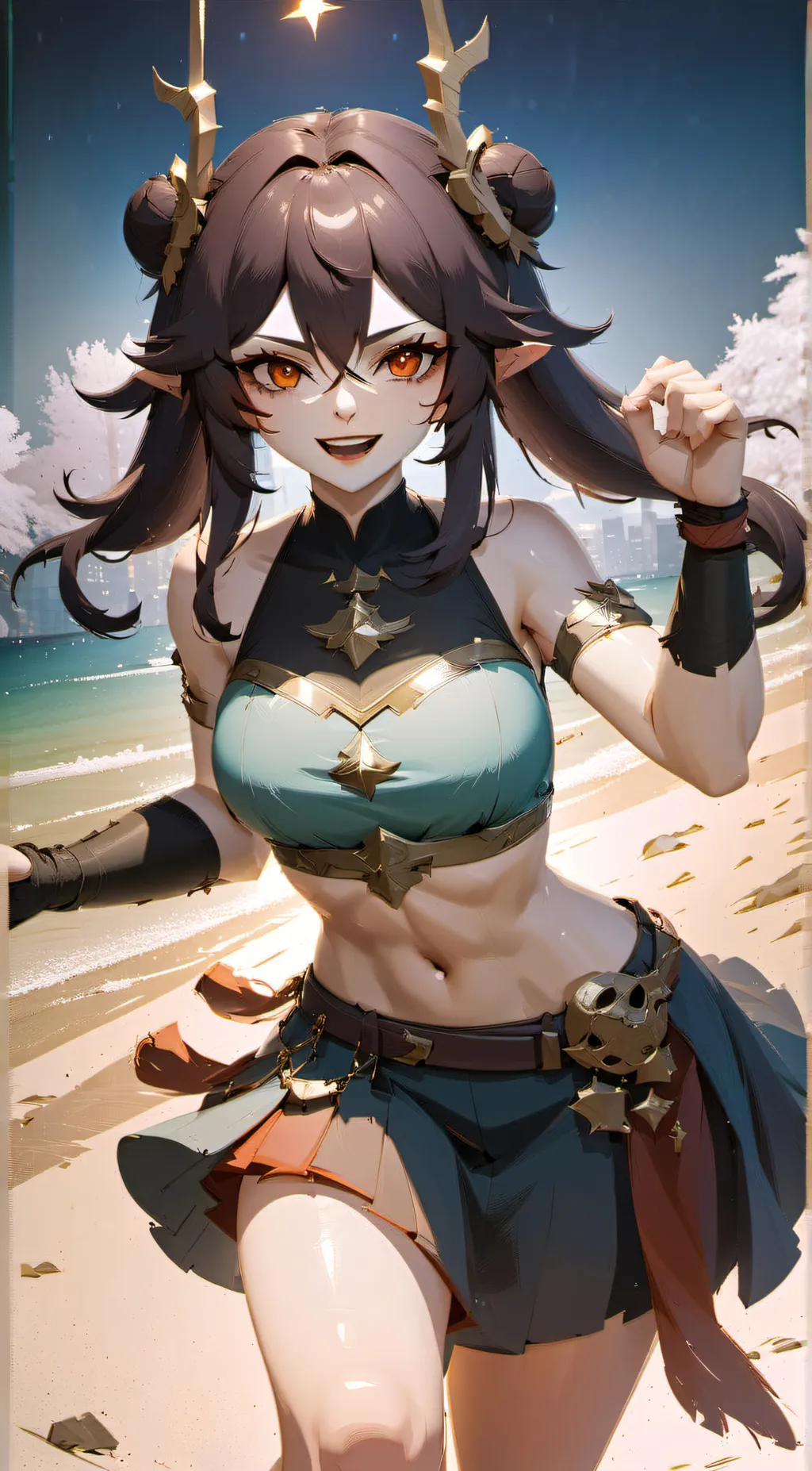 ai character: Kayla  background