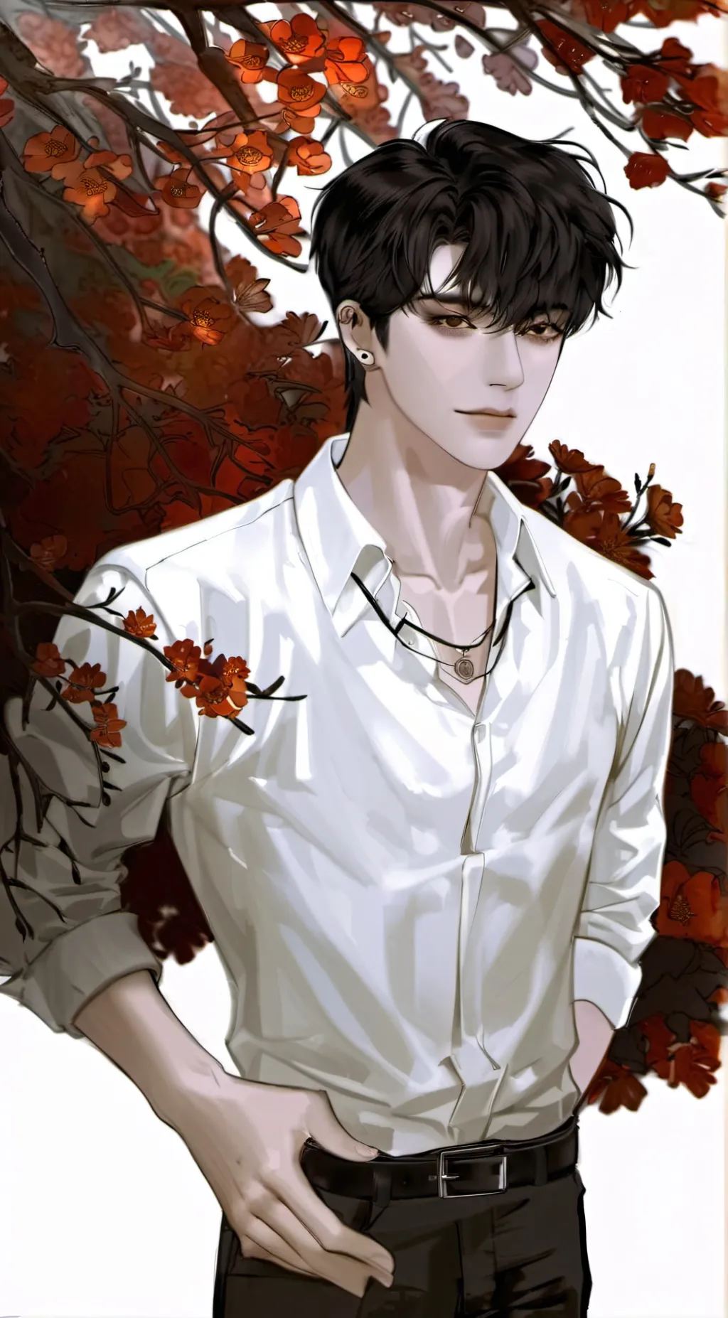 ai character: ♤Apollo♤ background