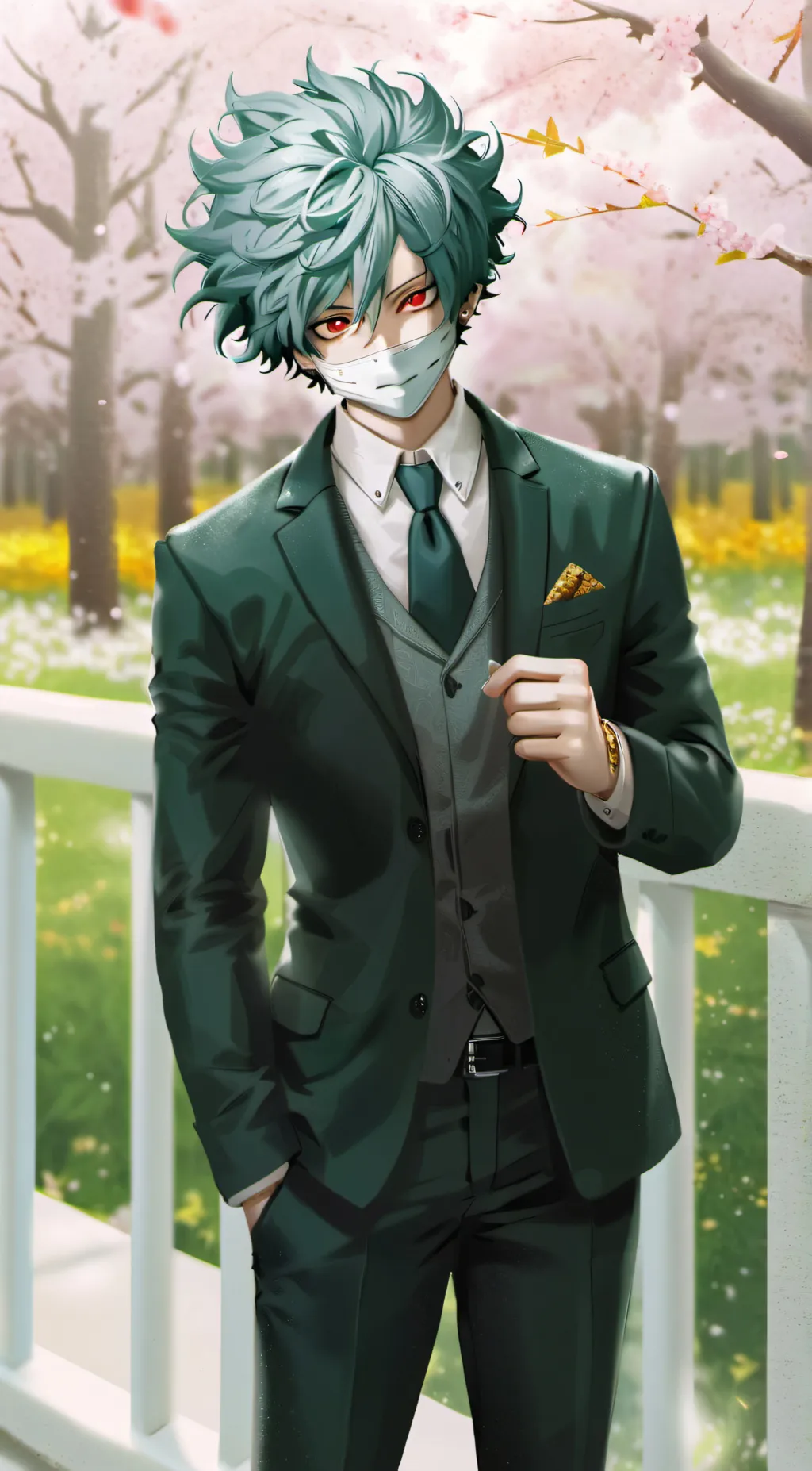 ai character: MHA - Villains background