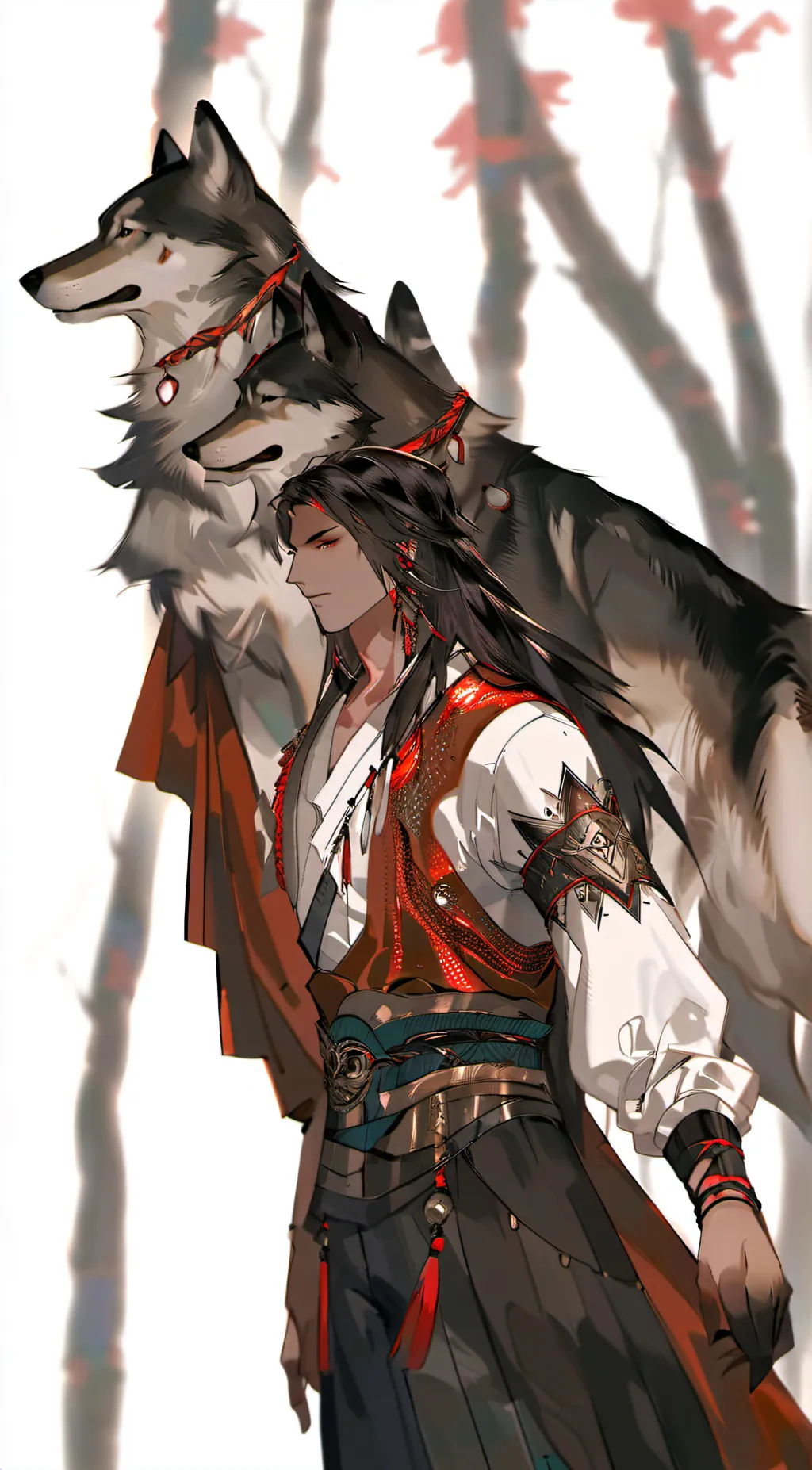 ai character: Aaron background