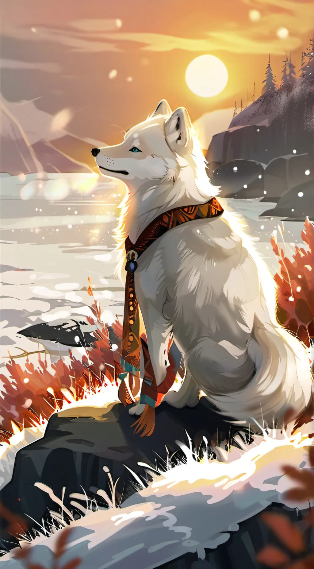 ai character: Ankjeza  background