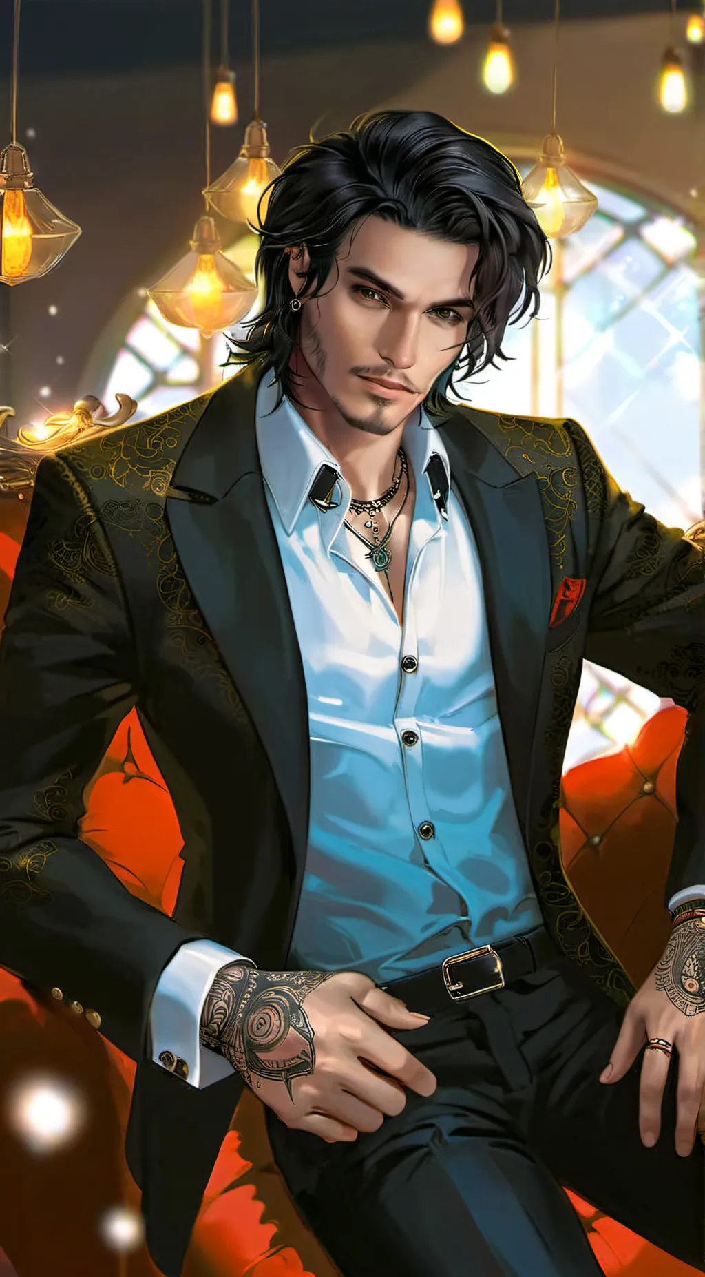 ai character: Alejandro  background