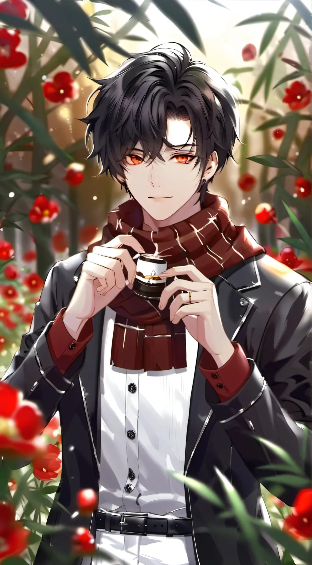 ai character: •alan• background