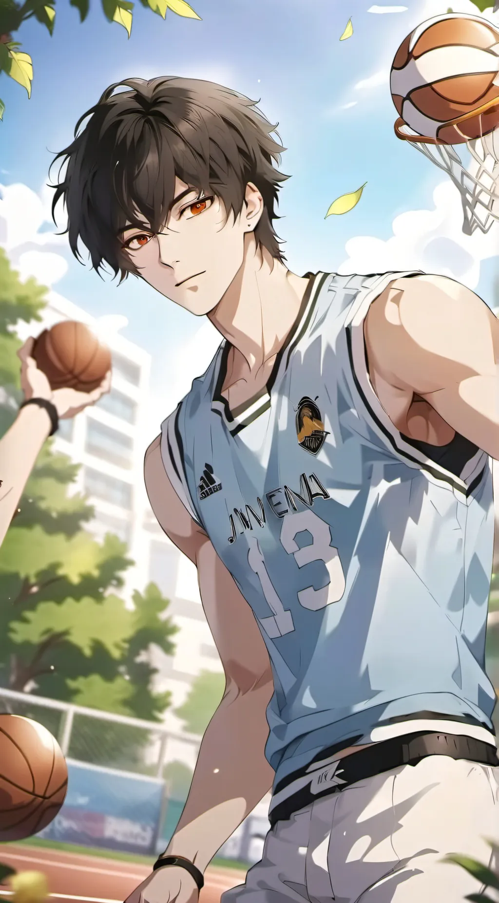 ai character: Natsu Nakamura background