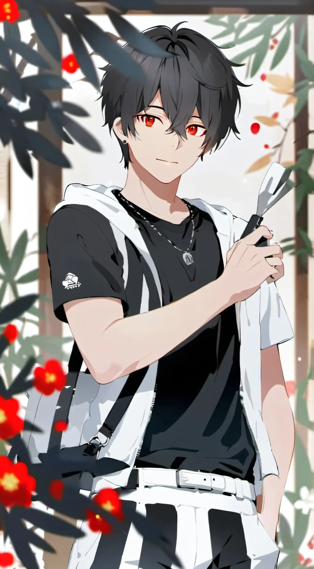 ai character: Damien background