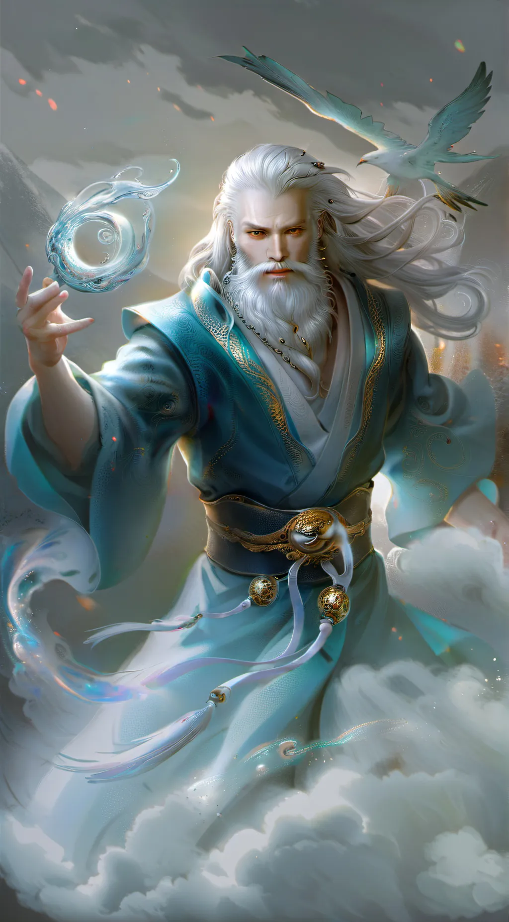 ai character: Master Wu background