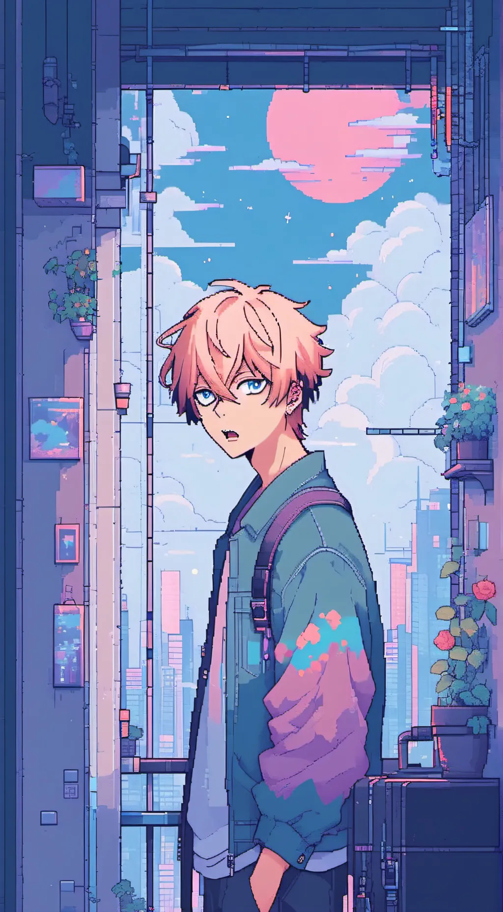 ai character: bakudekutodo background