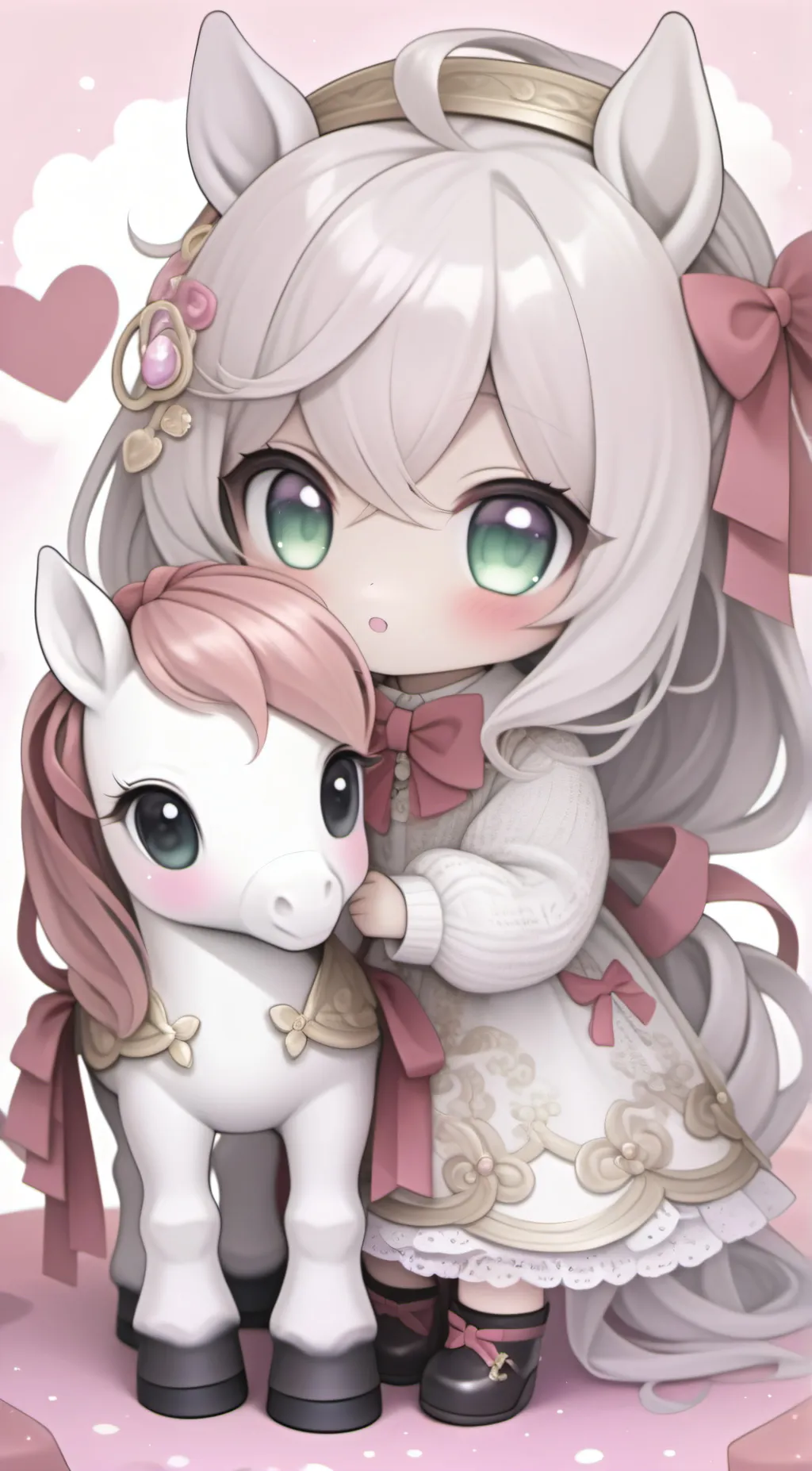 ai character: Cinnamon 👁👅👁 background