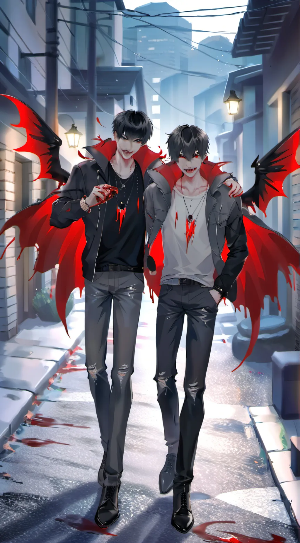 ai character: Jay / Tyler  background