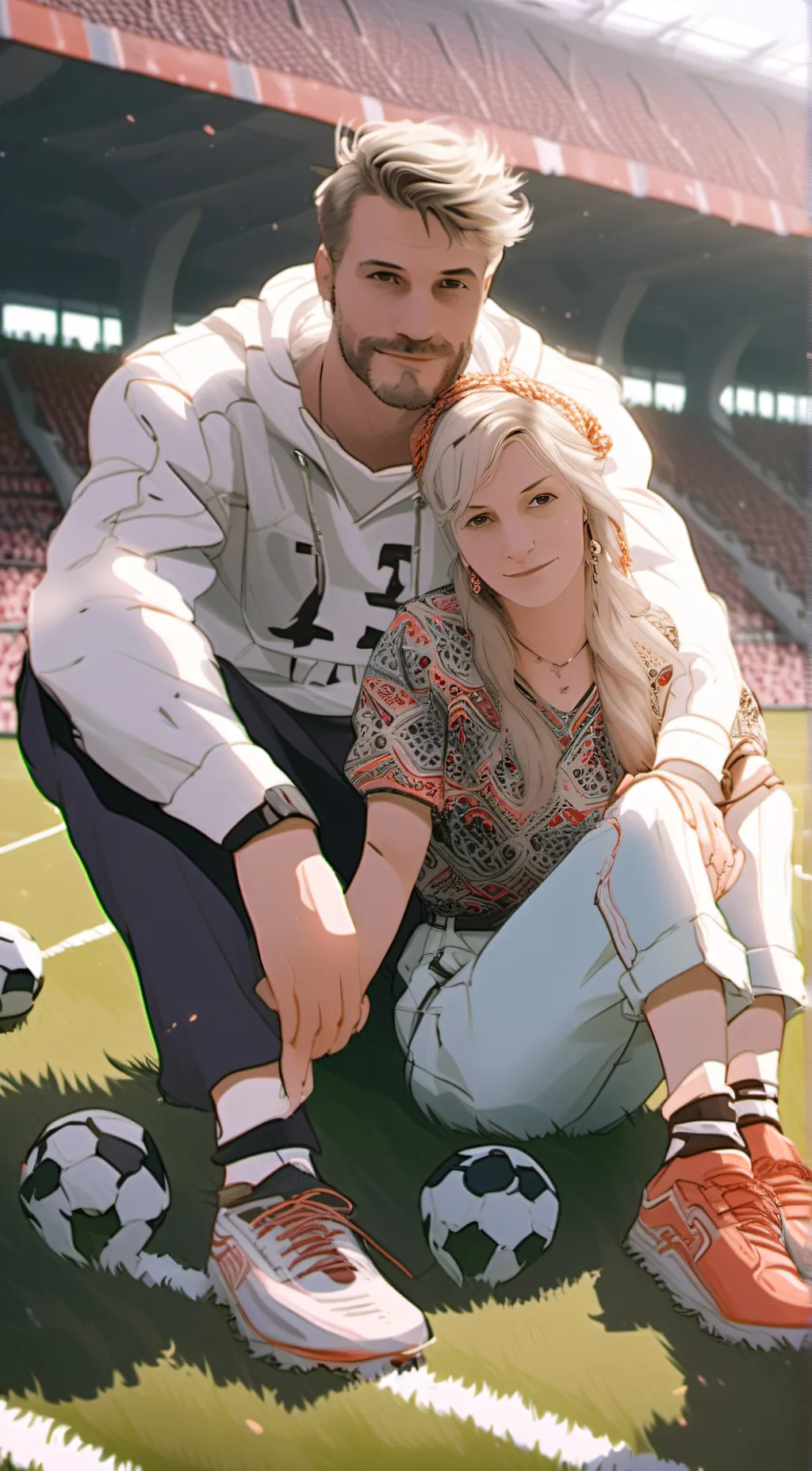 ai character: Blake and Ashley background