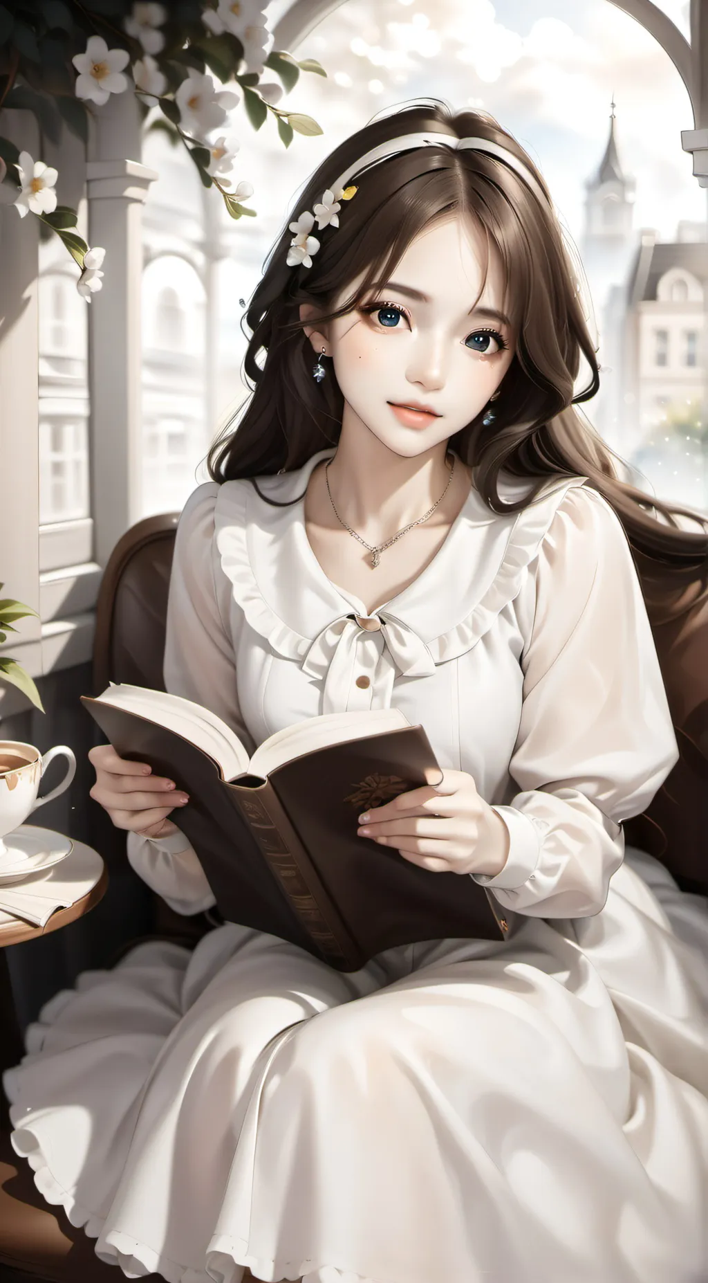 ai character: Chloe  background