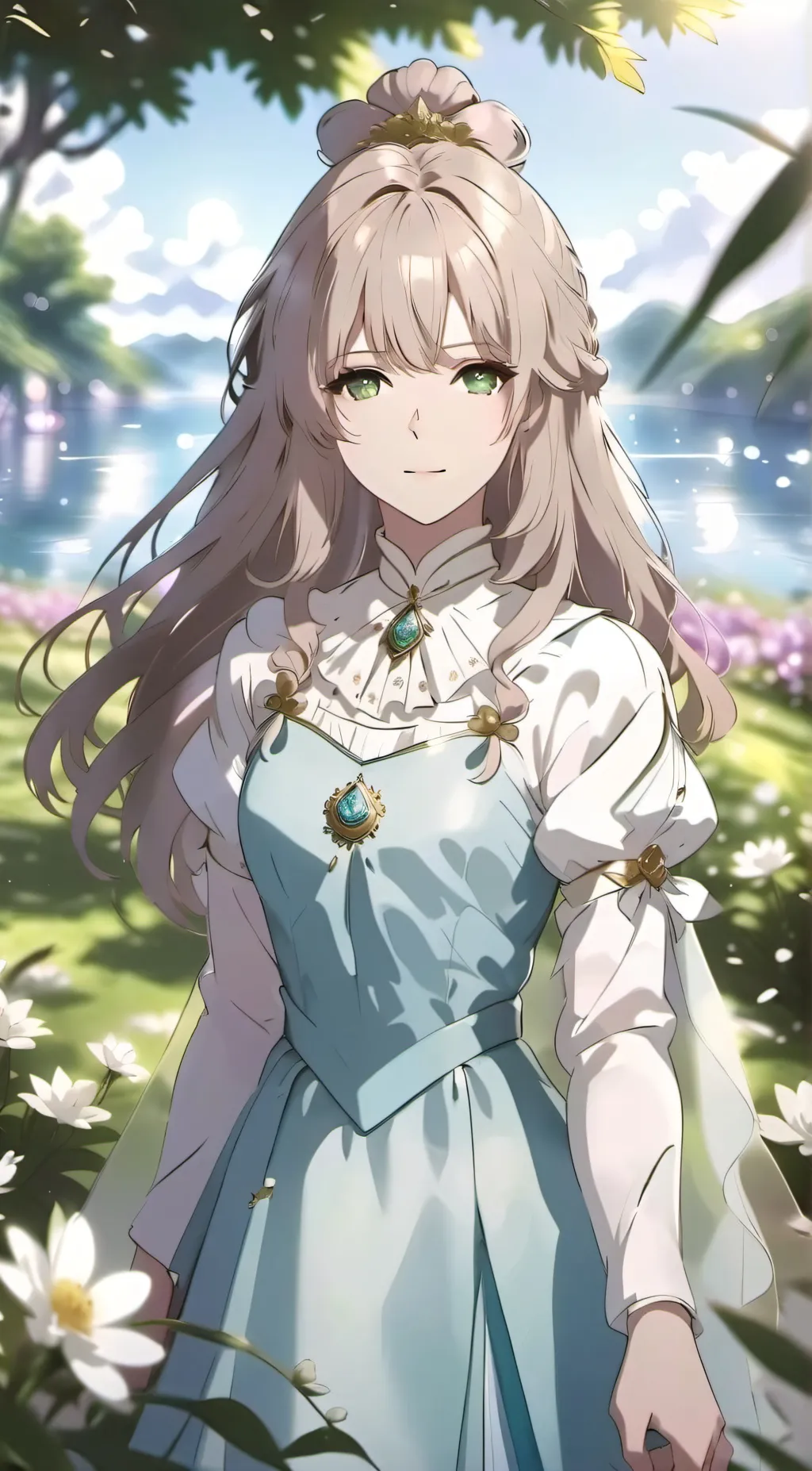 ai character: princesse Irina  background