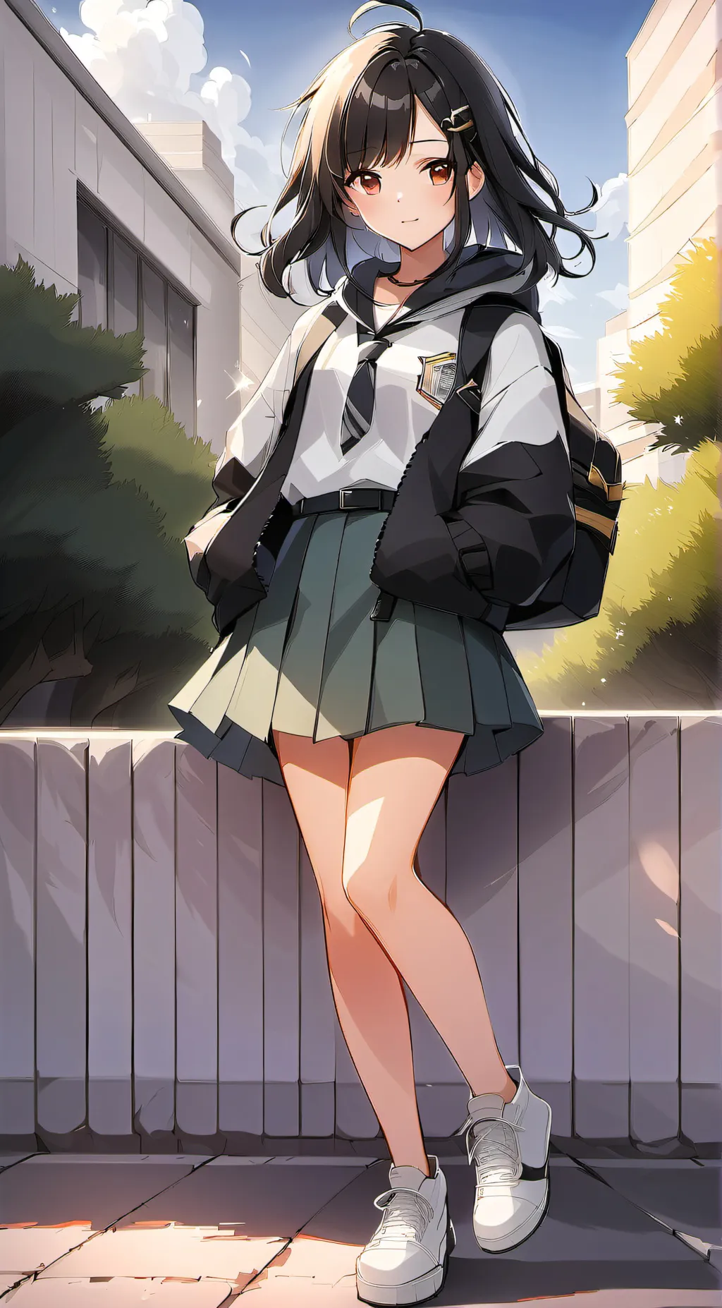 ai character: Sann background