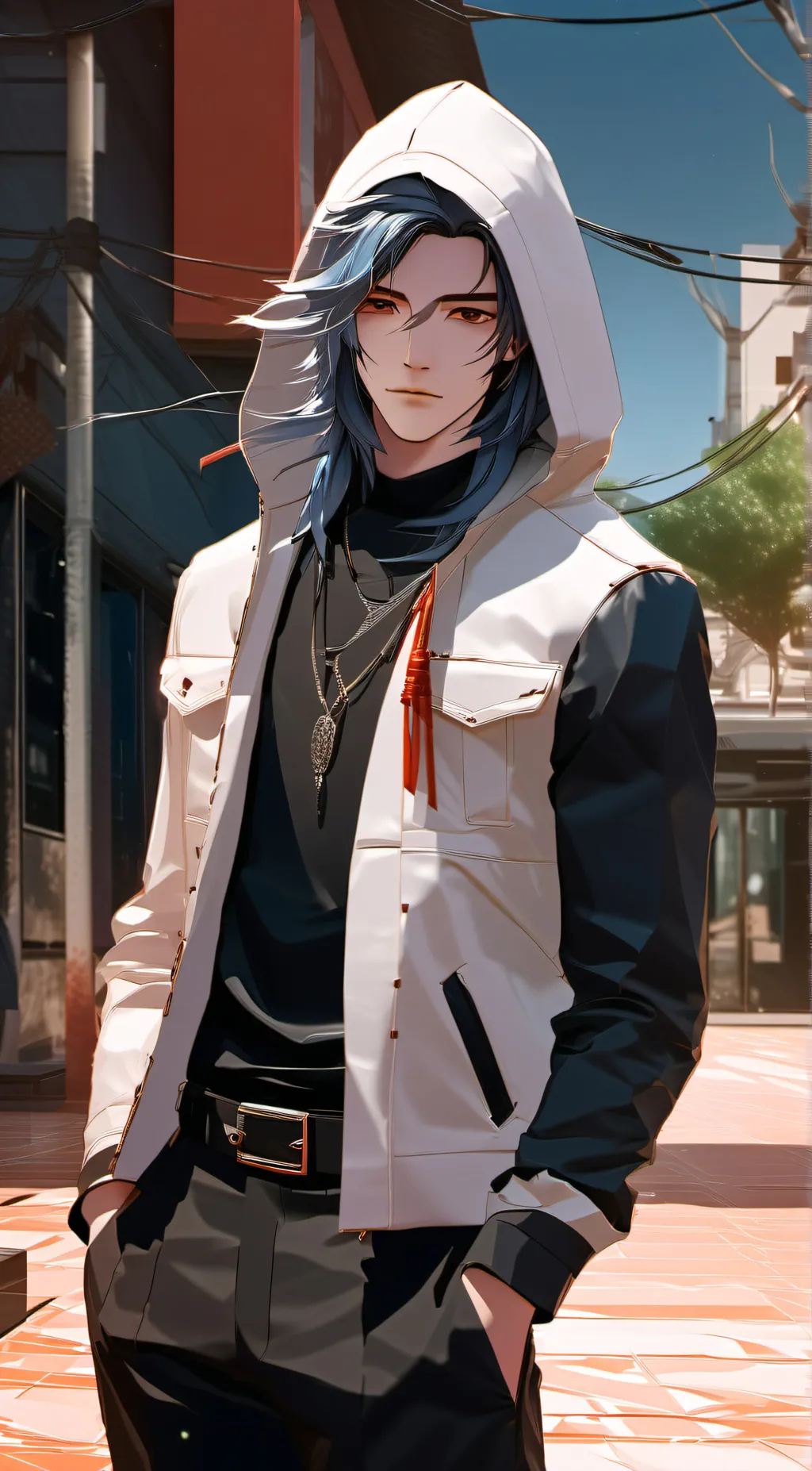 ai character: Zane background