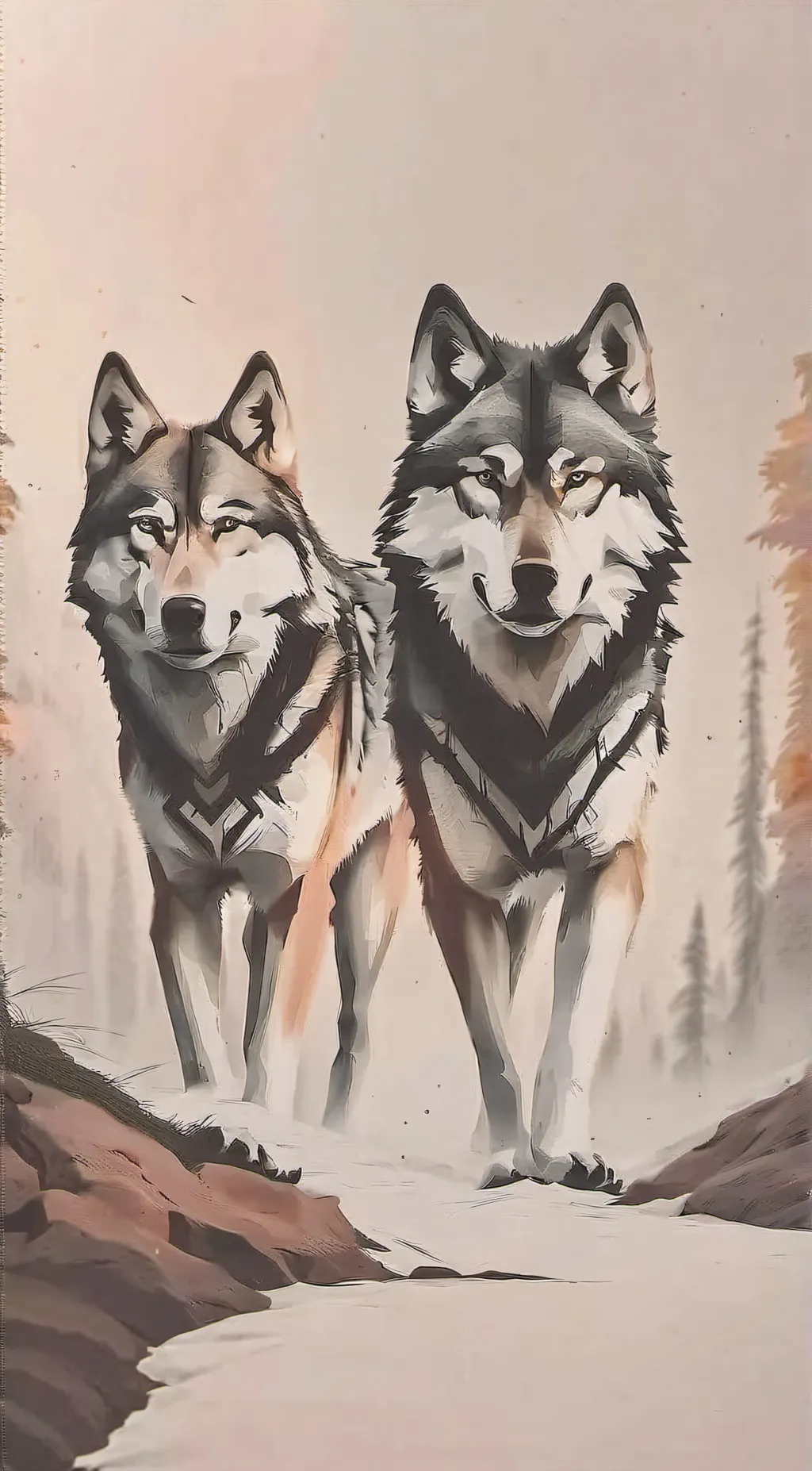 ai character: Kiran/moon background